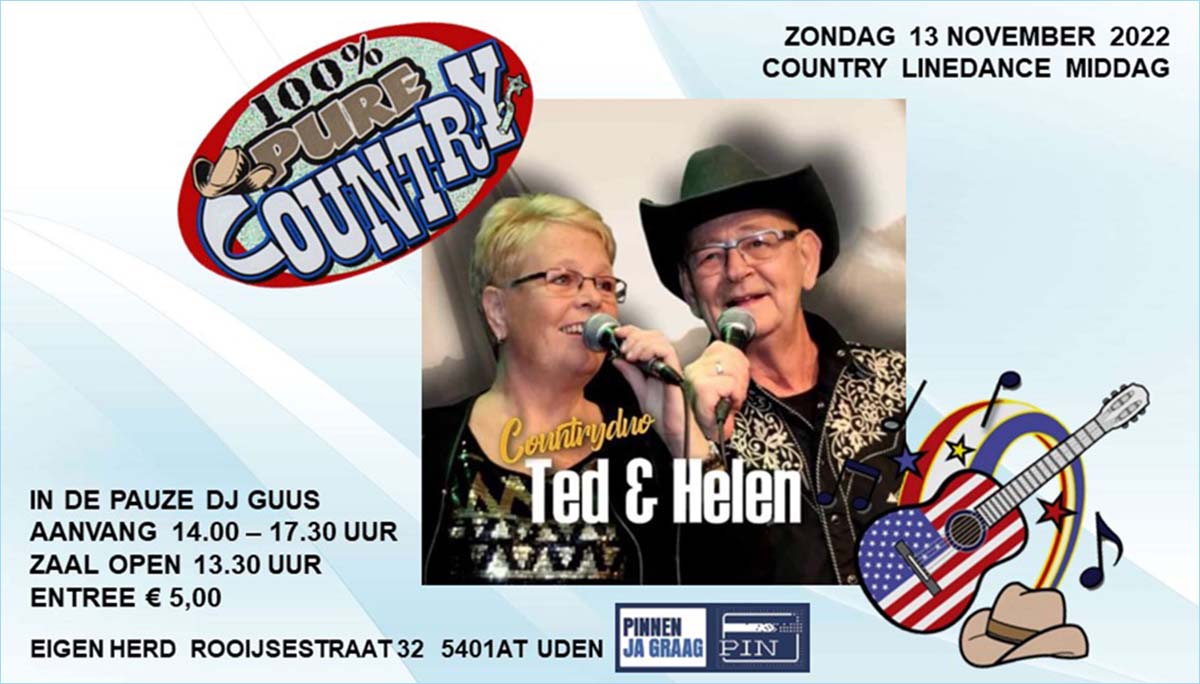 20221113-countryduo-ted-en-ellen Country Duo Ted & Hellen 13-11-2022 - Eigen Herd Uden