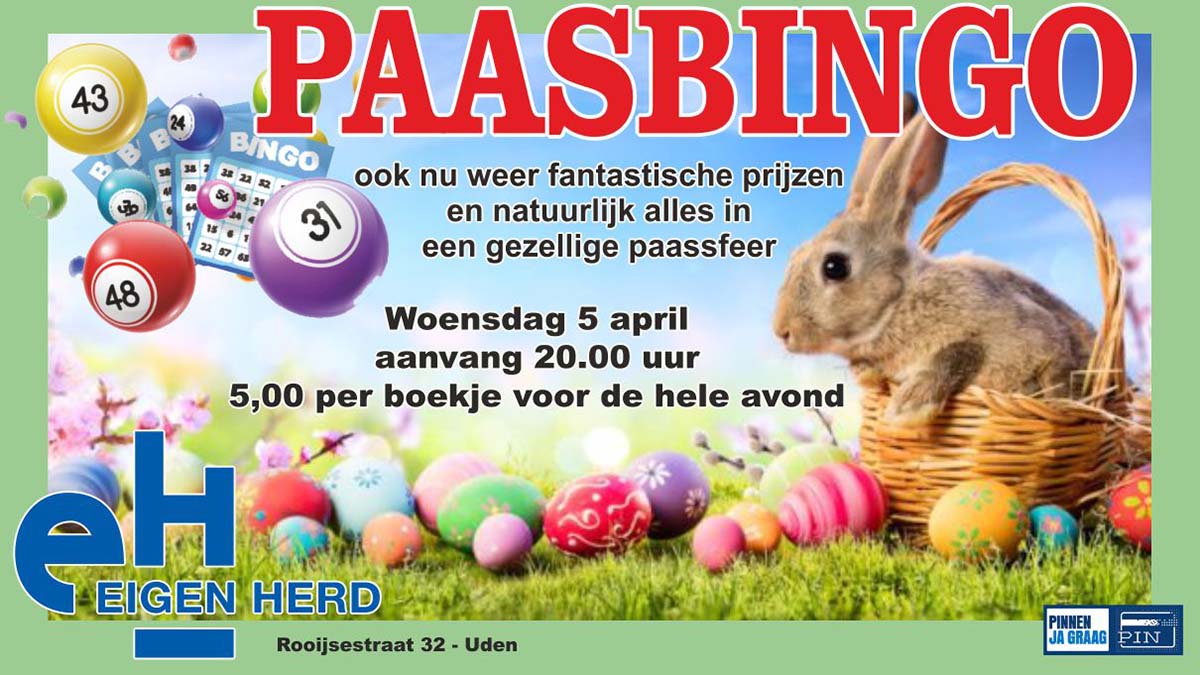 Paasbingo 05-04-2023