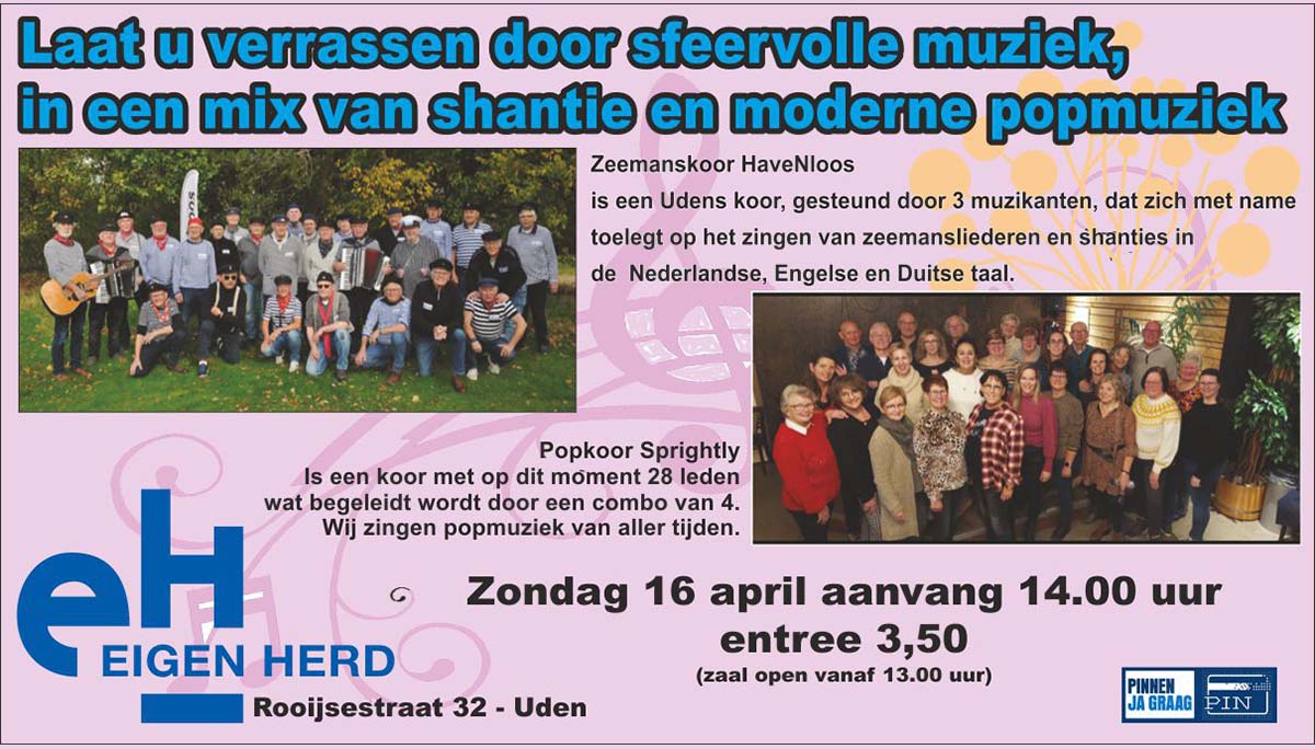 Zeemanskoor HaveNloos 16-04-2023