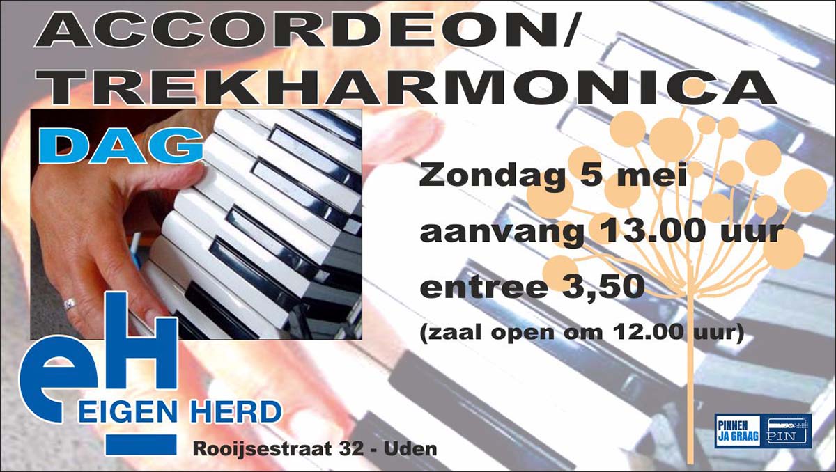 Accordeon-trekharmonica dag