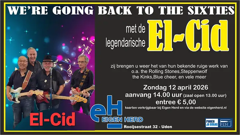 El-Cid poster we're going back to the sixties