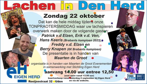Lachen in den Herd