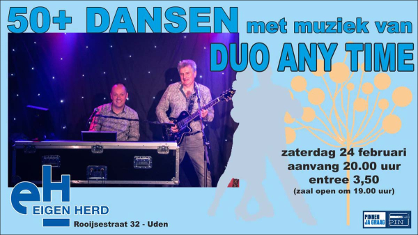 50+ Dansen met Duo Any Time