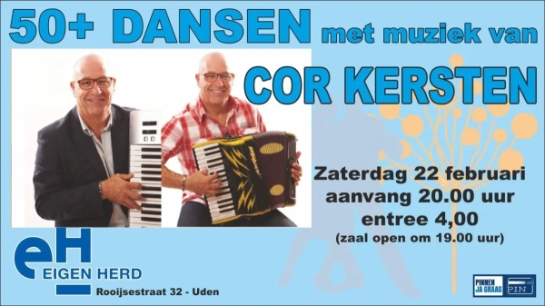 50 plus dansen met Cor Kersten