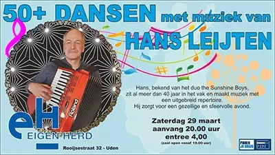 50 plus dansen met Hans Leijten