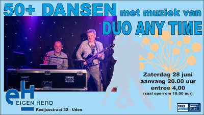 50 plus dansen met Duo Any Time