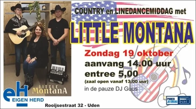 Country middag met Little Montana