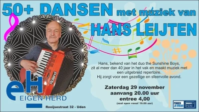 50 plus dansen met Hans Leijten 29-11-25