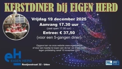 Kerstdiner 19 december 2025