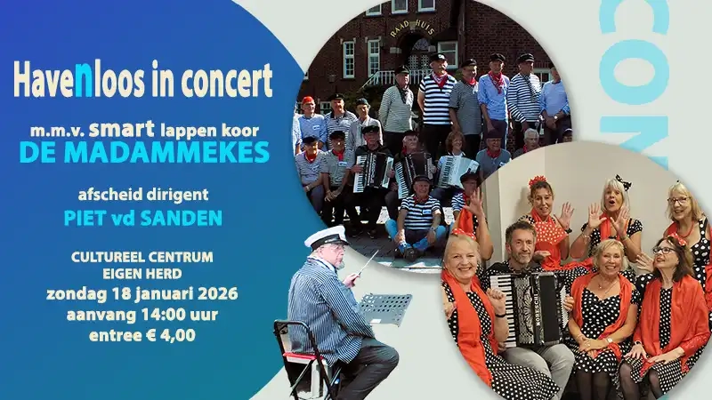 shanty concert afscheid Piet van de Sanden